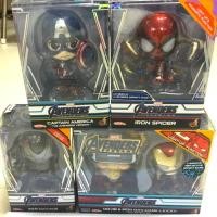 ราคา Cosbaby iron spider,war machine, set movbi iron man, captain america (3304322795)