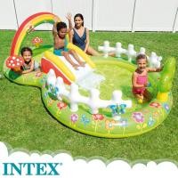 ราคา Intex สวนน้ำสไลเดอร์ สระสไลเดอร์ สระน้ำเด็ก My garden play center 57154 (22420370345)