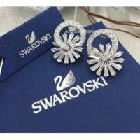 ราคา ต่างหูเพชรวง swarovski (597200809)