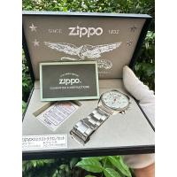 ราคา นาฬิกา Zippo Chronograph แท้มือสอง ไม่เคยผ่านการใช้งาน พร้อมอุปกรณ์ สภาพดี USED (27330601679)