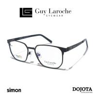 ราคา กรอบแว่นตาไทเทเนี่ยม Guy Laroche รุ่น Simon สีดำ Black Matt เรียบหรู น้ำหนักเบา Smart Fit Titanium (43128878784)