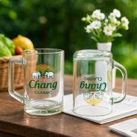 ราคา แก้วเบียร์ แก้วกินเบียร์ 300ml แพ็ค 6ใบ แก้วเบียร์ช้าง แก้วเบียร์ใหญ่ รุ่น UG-307 (47301552799)