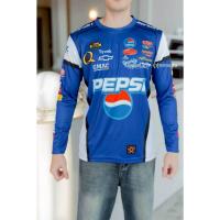 ราคา เสื้อกีฬาแขนยาวลาย PEPSI แป๊ปซี่ ใส่สบายไม่ร้อนทั้งชายและหญิงมีทั้งหมด3เฉดสี ผลิตโรงงานไทย (40205016377)