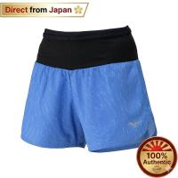 ราคา Mizuno Running Wear Multi-Pocket Pants Graphic 4-Inch Women's Dazzling Blue XL【Direct from Japan】 (47664862868)