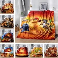ราคา Disney The Lion King ผ้าห่ม Simba Mufasa พิมพ์ Warm Soft โยนสําหรับเตียงโซฟาห้องนั่งเล่น Decor Camping Picnic Cozy zz69 (45962766616)