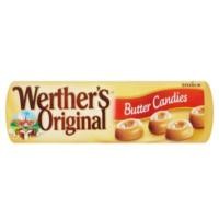 ราคา เวอร์เธอร์ลูกอมบัตเตอร์ 50กรัม Werthers Butter Candy 50g. [หมายเลขบาร์โค้ด 0000040144016] (56515422830)