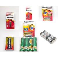 ราคา แบตเตอรี่ panasonic AAเขียว,AAAดำ,LRV08(23A),Alkaline AA,AlkalineAAA Alkaline 9v (9713150076)