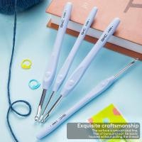 ราคา HomeBlissเข็มโครเชต์ SKC ด้ามจับนุ่ม TPR สำหรับถักไหมพรม เข็มถักไหมพรมสำหรับถักหมวก ผ้าพันคอ (44556108628)