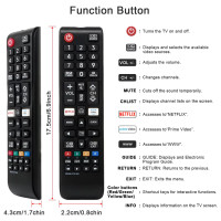 ราคา รีโมททีวีซัมซุง AXUS สมาร์ททีวี ใช้แทนรีโมทเดิมได้ (50415327006)