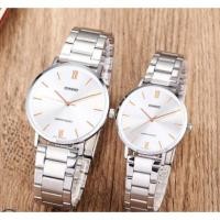 ราคา นาฬิกาคู่รัก Casio รุ่น MTP-VT01D-7B,LTP-VT01D-7B สายสแตนเลส หน้าปัดขาวสไตล์เรียบหรู -สินค้าข่องแท้100% รับประกัน1ปี (15123855595)