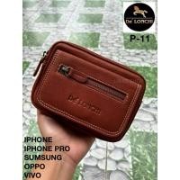 ราคา De’lonchi กระเป๋าเหน็บเอวหนัง ซองใส่โทรศัพท์มือถือ แนวนอน รุ่นP-11 กป.ร้อยสอดเข็มขัด ซองหนังผู้ชาย หนังวัวแท้100% (29639388345)