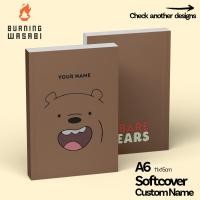ราคา Pocket Book We Bare Bears Custom Softcover Agenda Journal Mini A6 Plain (50006261860)