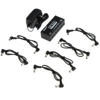 ราคา Mosky DC-Tank Mini Guitar Effects Pedal Power Supply สําหรับหก 9V Pedals พร้อมกัน 6 เอาต์พุตแยก (40229877194)