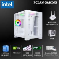 ราคา คอมพิวเตอร์ประกอบ PCLAN-WHITE GAMING,i3-12100F,i5-12400F,i7-12700F (25121566905)