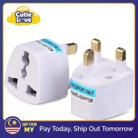 ราคา 3-Pin Universal Adapter Plug Head UK 3 Pin Plug Socket US/EU/AU to UK Plug Adapters (57650833523)
