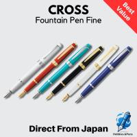 ราคา CROSS Bailey Light Fountain Pen Smooth Writing Fine Nib Assorted Colors 1 pc Japan (53652778424)