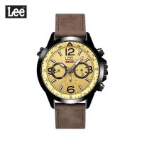 ราคา Lee นาฬิกาข้อมือ Metropolitan LES-M47DBL5-91 แบรนด์แท้ USA สายหนังสีน้ำตาล กันน้ำ ระบบอนาล็อก (2315032325)