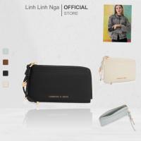 ราคา กระเป๋าสตางค์ С& Inhal Everligh Zip-Around Card Holder - CK6-50681272 บิลเต็มของแท้ (51761843303)