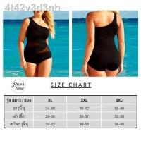 ราคา ❄﹉BikiniTime (XL-3XL) SB13 ชุดว่ายน้ำแฟชั่นสาวอวบ วันพีซสีดำซีทรูสุดเซ็กซี่ กระชับหุ่นสวย บิกินี่สาวอ้วน สาวบิ๊กไซส์ (10363163374)