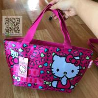 ราคา กระเป๋าคิตตี้ น่ารักผ้าเงา ขนาดมาตรฐาน (1817872663)