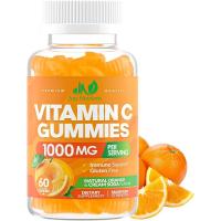 ราคา วิตามินซี Gummies 1000mg สําหรับผู้ใหญ่และเด็ก – วิตามินรวมแบบเคี้ยวพร้อมสังกะสีสําหรับระบบภูมิคุ้มกันและคอลลาเจนรองรับผิว – รสส้ม – ปราศจากกลูเตน ไม่ใช่จีเอ็มโอ มังสวิรัติ – 60 G (48065835467)