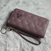 ราคา กระเป๋าสตางค์ใบยาว ซิปรอบ มีช่องใส่เหรียญ ใส่บัตร ซิปปั้ม งานสวย (13634187600)