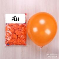 ราคา (แพค100ใบ)​ ลูกโป่ง​มุก สีส้ม ขนาด 12นิ้ว งาน3.2กรัม (3809610256)