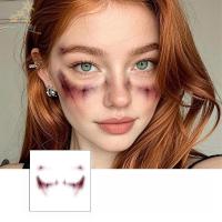 ราคา KOWEN สติ๊กเกอร์รอยสักฮาโลวีน,กันน้ํา Sweatproof Bruise Scabแผลเป็นTATTOOสติกเกอร์,งูทิ้งยาวนานDIY Zombieคอสเพลย์Props Body Artสติกเกอร์ (49765420590)
