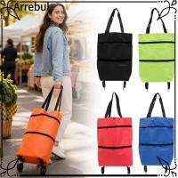ราคา รถเข็นช็อปปิ้ง AREBUL, กระเป๋าช้อปปิ้งแบบพกพาแบบพับได้, กระเป๋าล้อลากมือถือแบบมีล้อ, ใช้ในบ้าน (57515902493)