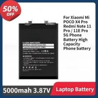 ราคา BN5E แบตเตอรี่สําหรับ Xiaomi Mi POCO X4 Pro Redmi หมายเหตุ 11 Pro / 11E Pro 5G PhoneBattery 5000mAh ความจุสูงแบตเตอรี่โทรศัพท์ (46912501389)