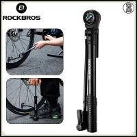 ราคา ROCKBROS จักรยานปั๊ม 120PSI ปั๊มลมแบบพกพา Presta Schrader Ultralight ปั๊มมือพร้อมเครื่องวัดความดัน MTB Road Bike Inflator (46862165153)
