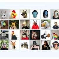 ราคา หน้ากากคอสเพลย์ หลายแบบ หน้ากากสัตว์ Animal face mask Cosplay หน้ากากสยองขวัญ แฟนซี หน้ากากฮาโลวีน แกล้งคน ธีมซาฟารี (51856940537)