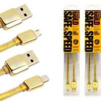 ราคา การระเบิด REMAX SAFE&SPEED GOLD สายชาร์จสีทอง 1 เมตร ของแท้ 100% (8087532014)