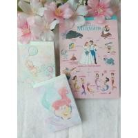 ราคา Disney Little Mermaid กระดาษฉีกจากญี่ปุ่น พร้อมส่งค่ะ (56007576192)