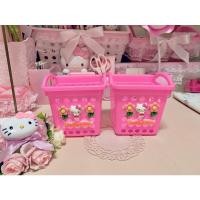 ราคา ตะกร้าจัดระเบียบตะกร้าใส่เครื่องเขียนสีชมพูคิตตี้ (9112445971)