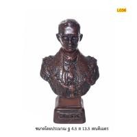 ราคา L036 พระบรมรูปหล่อ รัชกาลที่ 9 ในหลวง ร.9 งานเรซิ่นพรีเมียมสีไม้ (7287709195)