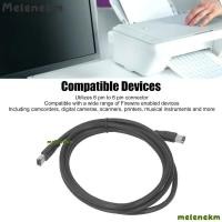 ราคา MELEN สายไฟ DV, 6 พินถึง 6 พิน 5.9 ฟุตความยาว IEEE1394 สายไฟ, สายไฟ Firewire ความเร็วสูงทนทาน 400 ถึง 400 สําหรับสาย iLink สําหรับเครื่องพิมพ์ (55765759470)