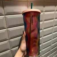 ราคา Preloved Tumbler Starbucks x Ban.do 24oz Limited Original Starbucks (26783263194)