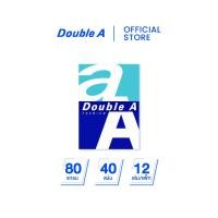 ราคา Double A สมุดฉีก ขนาด A6 หนา 80 แกรม 40 แผ่น จำหน่าย 12 เล่ม (2219028028)