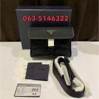 ราคา New Prada Re-Nylon And Saffiano Leather Black - สายใหญ่ (41804755940)