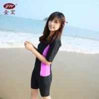 ราคา ชุดว่ายน้ำ 2xl สีม่วง เสื้อ+กางเกง รอบอก 36-40 เอว 26-34 สะโพก 36-44 นิ้ว ตัวเสื้อซิปหน้า (1875794780)