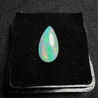 ราคา พลอยโอปอลออสเตรเลียหลังเบี้ย Australian Opal ขนาด 13*7 mm น้ำหนัก 1.45 ct (41565999884)