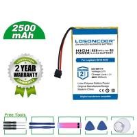 ราคา แบตเตอรี่ LOSONCOER 2500mAh 553-000114 สําหรับคีย์บอร์ด Logitech IIIuminated K810, K810 แบตเตอรี่เมาส์ AHB305085 (44232966145)