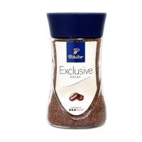 ราคา ทชิโบ เอ็กซ์คลูซีฟดีคาฟกาแฟสำเร็จรูป Tchibo Exclusive Decaf Coffee 100g. (52709436388)