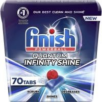 ราคา USA Finish Quantum Infinity Shine powerball dish washing machine ผลิตภัณฑ์ล้างจาน ชนิดก้อน เครื่องล้างจาน ฟินิช (3859452078)