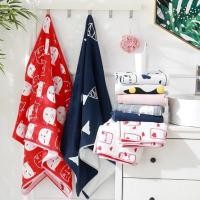 ราคา ผ้าเช็ดตัว ผ้าเช็ดตัวสาลู cotton 100% ทอ3ชั้น ขนาด70*140cm (6941607194)