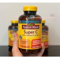 ราคา Nature Made Super C with Vitamin D3&Zinc 200 tablets วิตามินซี ดี ซิงค์ (17984328859)