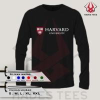 ราคา เสื้อยืดแขนยาว Harvard University Distro Combed 30S เสื้อยืด (50459595322)