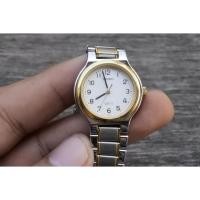 ราคา นาฬิกา Vintage มือสองญี่ปุ่น Seiko Spirit 7N01 6A80 Yellow Dial ผู้หญิง ระบบ Quartz ทรงกลม 26มม ของแท้ (27458133344)