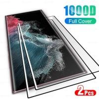ราคา ฟิล์มกระจกนิรภัยกันรอยหน้าจอ ทรงโค้ง สําหรับ Samsung Galaxy S23 S22 S21 S20 Note20 Ultra Note8 Note9 Samsung Galaxy Note10 S10 S9 S8 Plus 2 ชิ้น (20790348776)